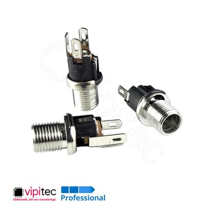 DC-025BM-2.5A DC Buchse 5,5x2,5 Hohlstecker Lötfahne 5,6x2,5 30V Barrel Jack
