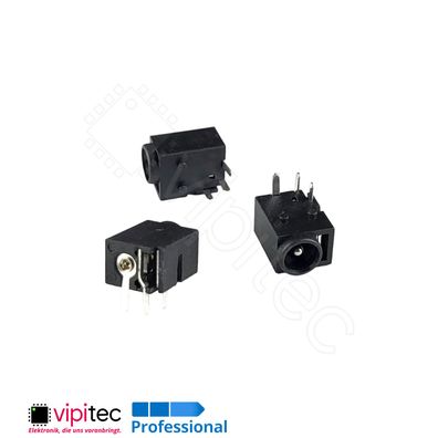 DC-043-1.65A DC Buchse für 4x1,75 Hohlstecker THT 4,5x1,65 30V 0,5A Barrel Jack