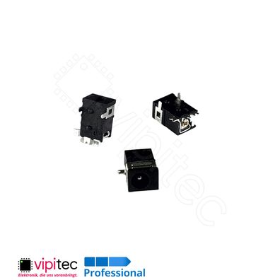 DC-045A-1.3A DC Buchse für 3,5x1,35 Hohlstecker SMD 3,6x1,3 30V 0,5A Barrel Jack