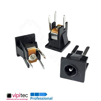 DC-068-2.0A DC Buchse für 5,5x2,1 Hohlstecker THT 6x2 30V 0,5A Barrel Jack