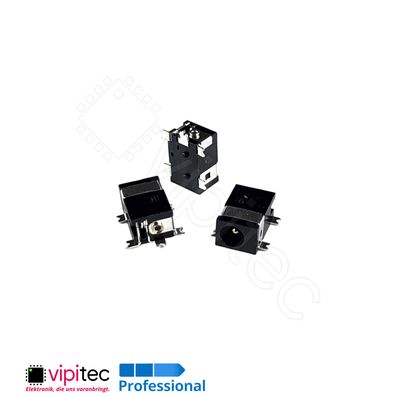 DC-092-1.3A DC Buchse für 3,5x1,35 Hohlstecker SMD 3,7x1,3 30V 0,5A Barrel Jack