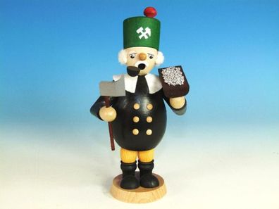 Räuchermann Bergmann mit Erz Höhe=16,8cm NEU Räuchermann Räucherfigur