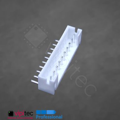 JST PH 2.0 1x10 Einbaustecker Gewinkelt THT 10-polig Stiftleiste Pin Header