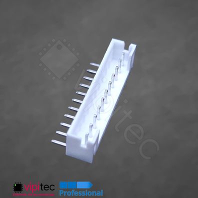 JST PH 2.0 1x11 Einbaustecker Gewinkelt THT 11-polig Stiftleiste Pin Header