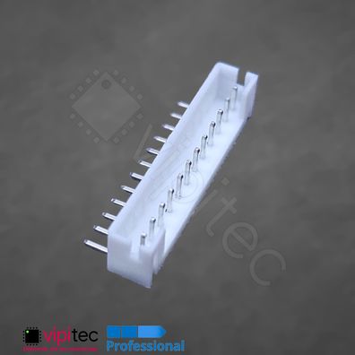 JST PH 2.0 1x12 Einbaustecker Gewinkelt THT 12-polig Stiftleiste Pin Header