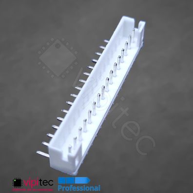 JST PH 2.0 1x16 Einbaustecker Gewinkelt THT 16-polig Stiftleiste Pin Header