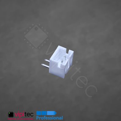 JST PH 2.0 1x2 Einbaustecker Gewinkelt THT 2-polig Stiftleiste Pin Header Buchse