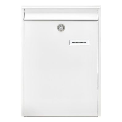 BURG Wächter Briefkasten Leipzig 777 W Farbe weiß