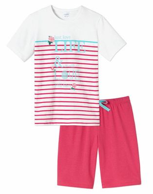 Schiesser - Mädchenschlafanzug kurz Gr. 128