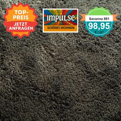 JAB Teppichboden Savanna 891 Velours 4 m breit - versandkostenfrei ab 5 m²