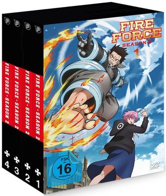 Fire Force - Staffel 2 - Gesamtausgabe - Bundle Vol.1-4 - DVD - NEU