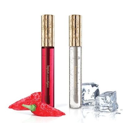 BIJOUX - Pack Duo Gloss für heiße & kalte Nippel, 2 x 13 ml + Gratis Geschenk