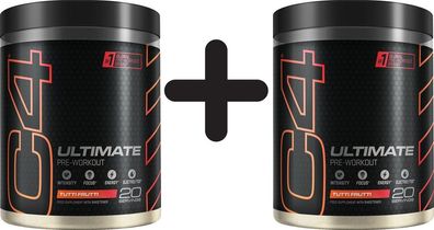 2 x Cellucor C4 Ultimate, Tutti Frutti - 520g