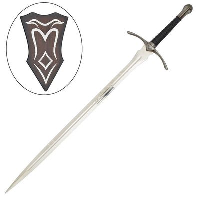 Gandalfs Glamdring Schwert mit Wandhalterung