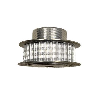 Zahnriemenscheibe, P: 5 Mm, 30 Zähne, Riemen 6 Mm, Aluminium, T2, Ozdowski