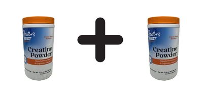 2 x Doctors Best Creatine Powder - 500g