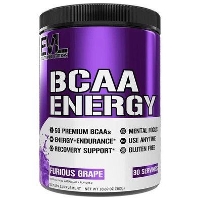 BCAA Energy, Furious Grape (EAN 810167100112) - 303g