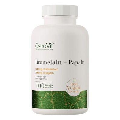 Bromelain + Papain - 100 caps