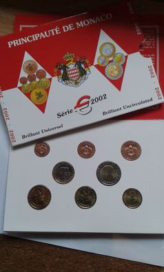 Original KMS 2002 Monaco im Folder stempelglanz
