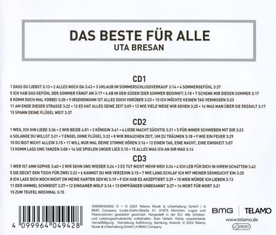 Uta Bresan: Uta Bresan: Das Beste für Alle - - (CD / D)
