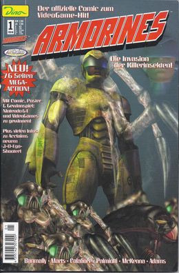 Armorines Nr. 1 - Die Invasion der Killerinsekten - der Comic zum Film - Neuware