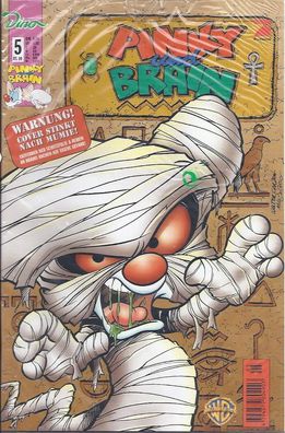 Comic-Heft Pinky und Brain Nr. 5 Abenteuer mit Stinke-Cover Neuware Dino-Verlag 1999