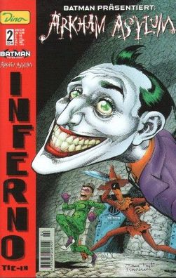 Batman präsentiert #2 "Arkham Asylum" ungelesene Neuware Dino-Verlag Dezember 1999