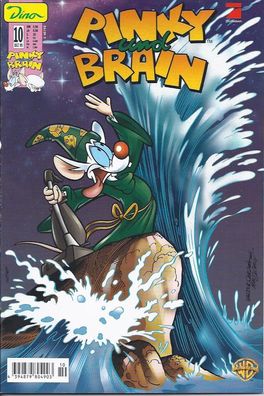 Comic-Heft Pinky und Brain Nr. 10 mit magischem Glitzer-Cover Neuware Dino-Verlag
