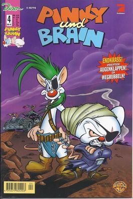 Comic-Heft Pinky und Brain Nr. 4 Gerangel um die Weltherrschaft Neuware Dino 1999