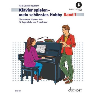 Klavierspielen mein schönstes Hobby Band 1 moderne Klavierschule Klavier Noten