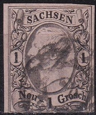 Germany Sachsen [1855] MiNr 0009 ( O/used ) [02]