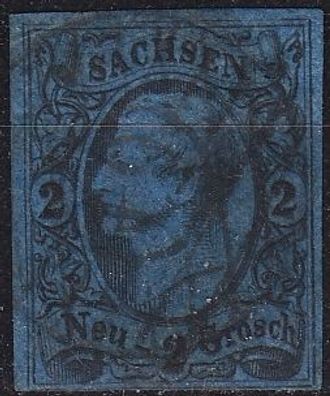 Germany Sachsen [1855] MiNr 0010 ( O/used ) [02]