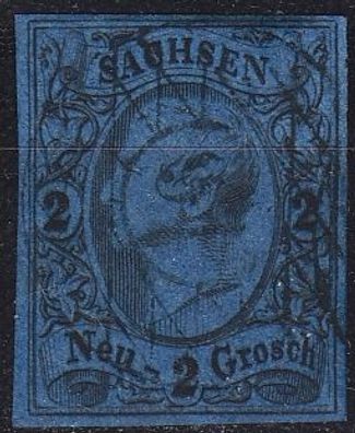 Germany Sachsen [1855] MiNr 0010 ( O/used ) [03]