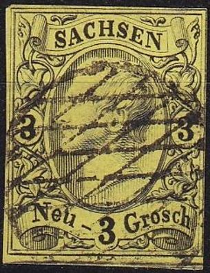 Germany Sachsen [1855] MiNr 0011 ( O/used ) [02]