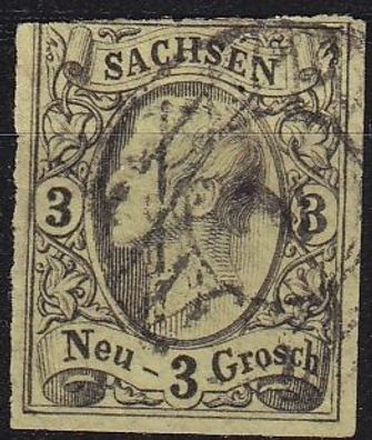 Germany Sachsen [1855] MiNr 0011 ( O/used ) [03]