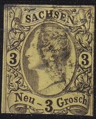 Germany Sachsen [1855] MiNr 0011 ( O/used ) [04]