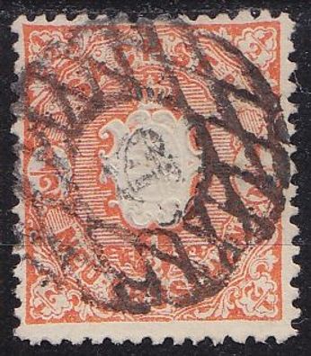 Germany Sachsen [1863] MiNr 0015 ( O/used ) [01]