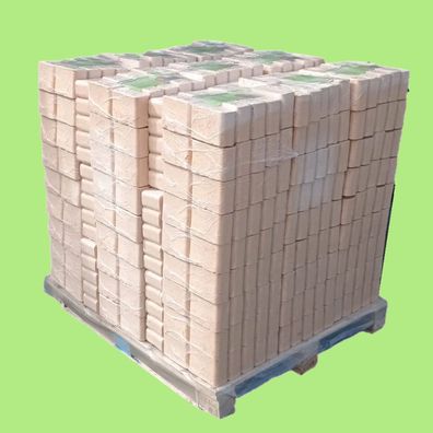 Buche RUF BUK Hartholzbrikett Holzbriketts 96, 990 kg 960 Palette 99 x 10 kg