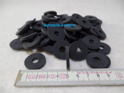 100x Gummidichtung Ø 24mm für LKW Bus Schraubventil Michelin VG8