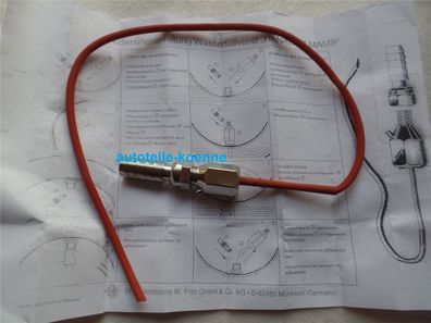 Hanauer Maus Wasserbefüll und Entleerarmatur für Ventil Traktor Schlepper EM