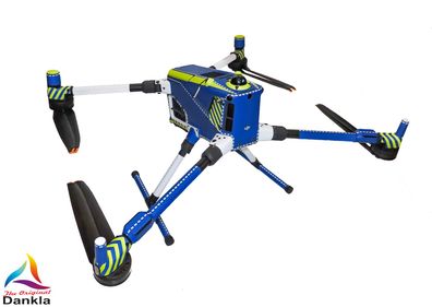 DJI M400 - Skin - Design: THW ohne Alles - Individualisierbar - Folie/Sticker