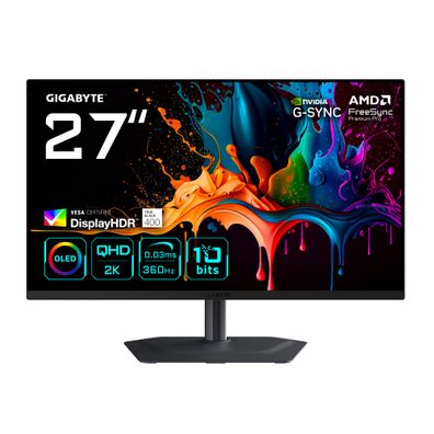 MO27Q3 / 27" QD-OLED / 2560 x 1440 (QHD) 360Hz / 0.03ms GTG / FreeSync Premium ProG-S