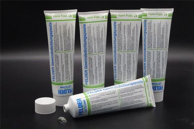 5x 150g Gewindedichtpaste Gewindedichtmittel Hanf Dichtpaste Wasser Heizung Gas
