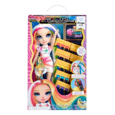 Mga Rainbow High Hair Chalk & Style Doll- Amaya (Rainbow)