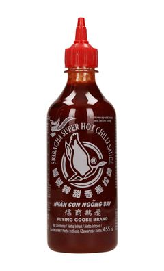 Flying Goose Chilisauce sehr scharf 455ml