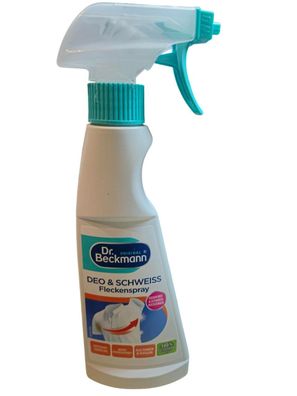 Dr. Beckmann DEO& chweiss Fleckenspray in 250ml flasche
