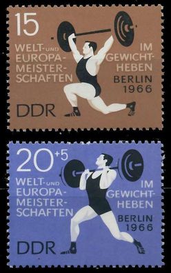DDR 1966 Nr 1210-1211 postfrisch SD7E17A