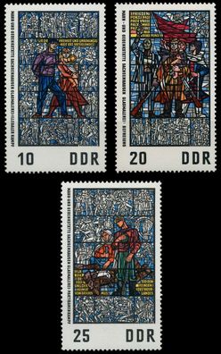 DDR 1968 Nr 1346-1348 postfrisch SD85C92