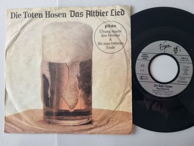 Die Toten Hosen - Das Altbier Lied 7'' Vinyl Germany/ READ FOR Condition!