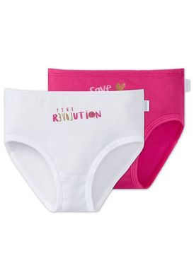 Schiesser - Mädchen Hüftslips 2er-Pack 159240